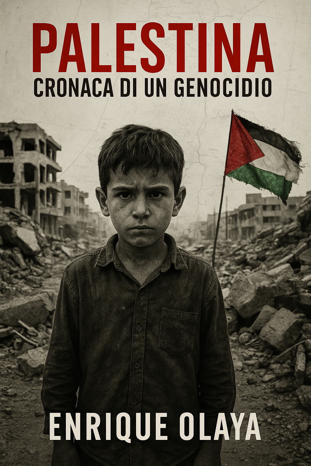 Copertina del libro Palestina. Cronaca di un genocidio